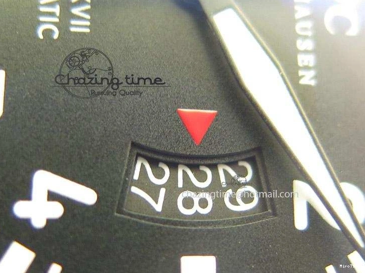 MIROTIME 0416 Mark XVII 1:1 MK Maker Best Edition SS Black Dial On Black Leather Strap A Sporty 7372